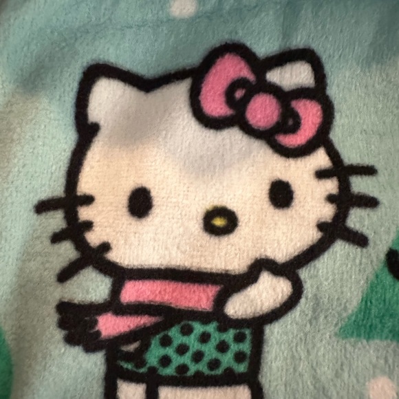 Hello Kitty Ladies Sleep Pant - Mint Green - Picture 8 of 9